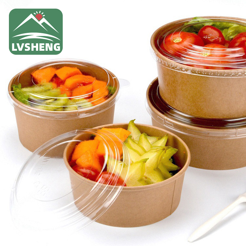 Uyasazi isitsha se-Kraft Paper Bowl