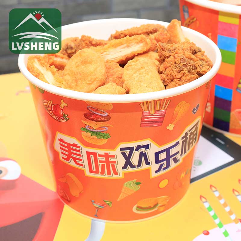 I-Chicken Paper Bucket