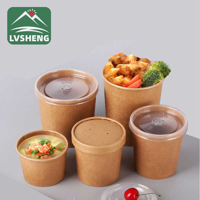 I-China Noodle Paper Buckets