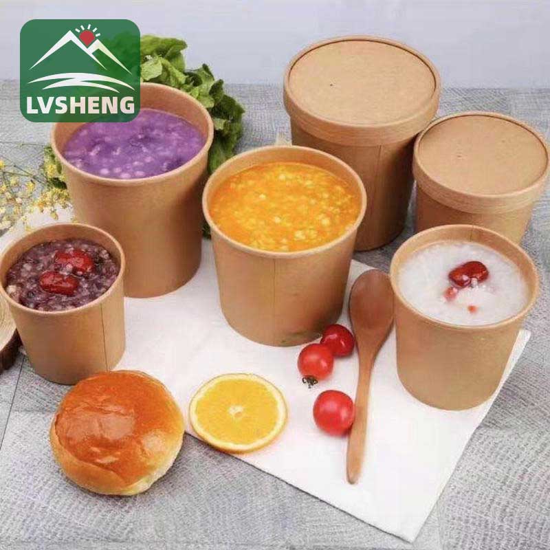 Hot Paper Soup Cups