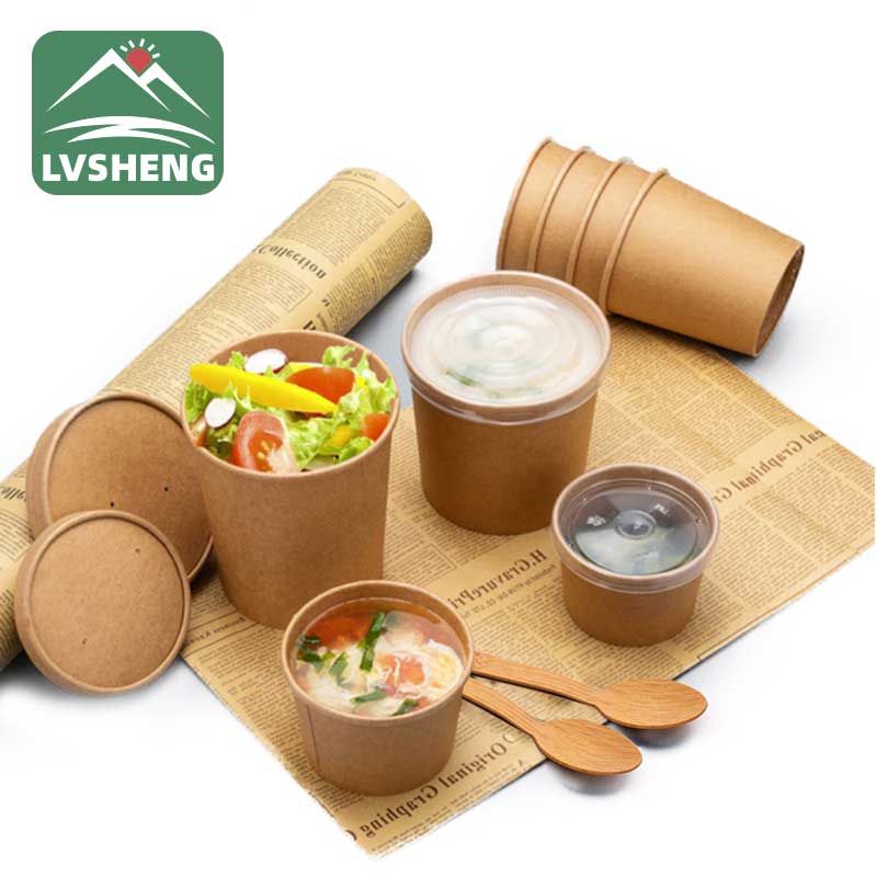 I-Kraft Paper Bucket Soup Bowl