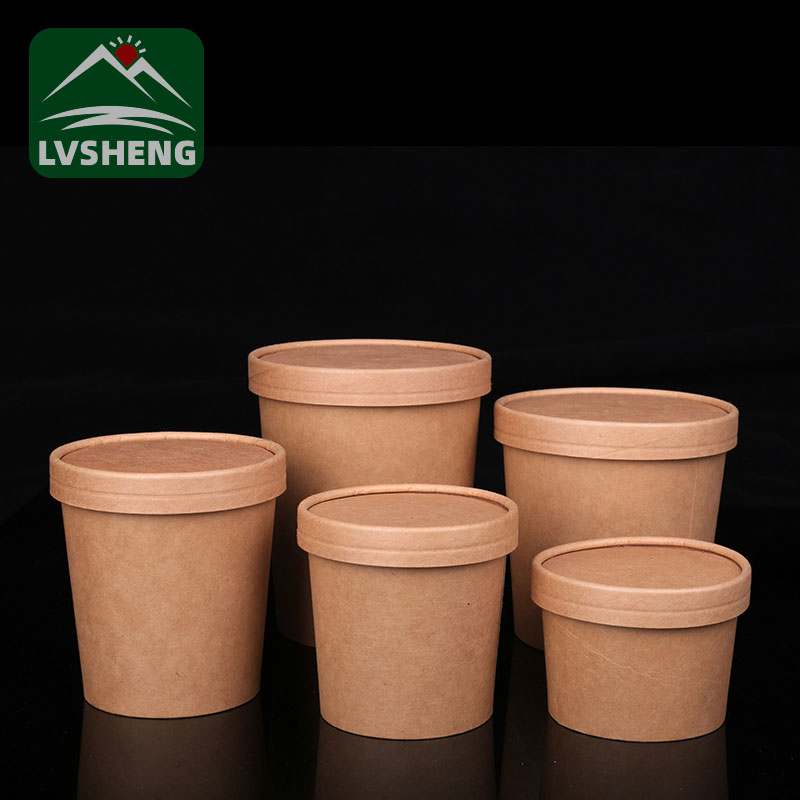 I-Kraft Paper Soup Tubs