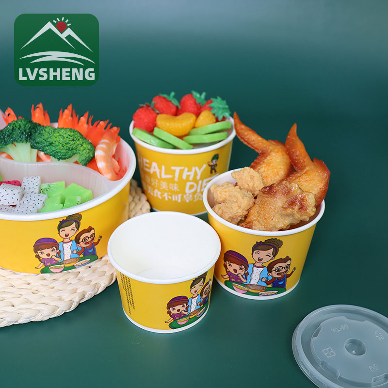 I-logo ye-Paper Bowl yokwenza ngokwezifiso