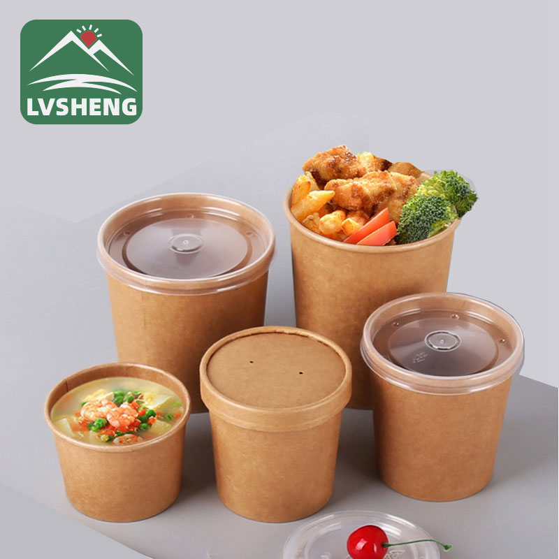 I-Soup Paper Cup With Flat Lids